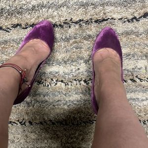 Dolce and gabbana velvet heels